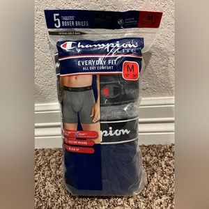 Champion Mens Boxer Briefs 5 Pack